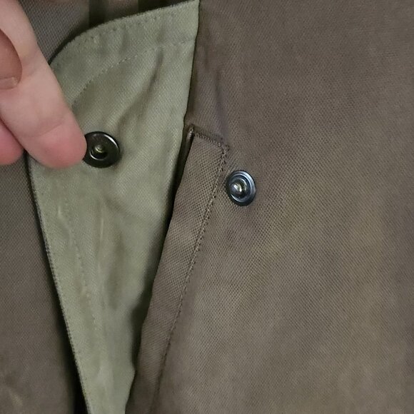 Rainforest  Rugged Elegance Down Barn Coat Tabacco Size XL - Picture 10 of 15